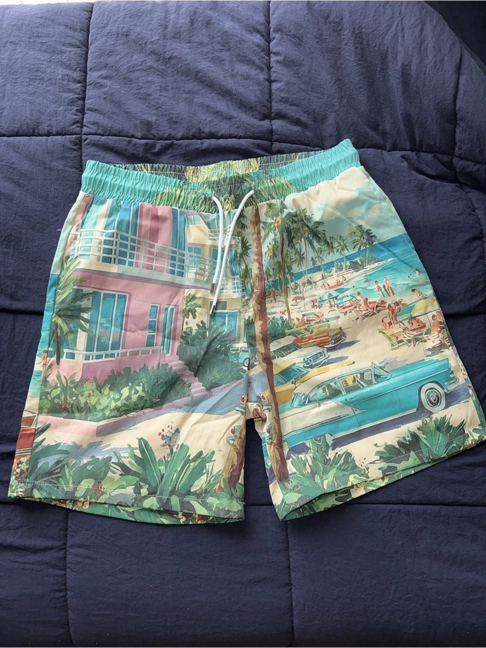 Fashion Nova Men’s Swim Trunks, Palm Beach